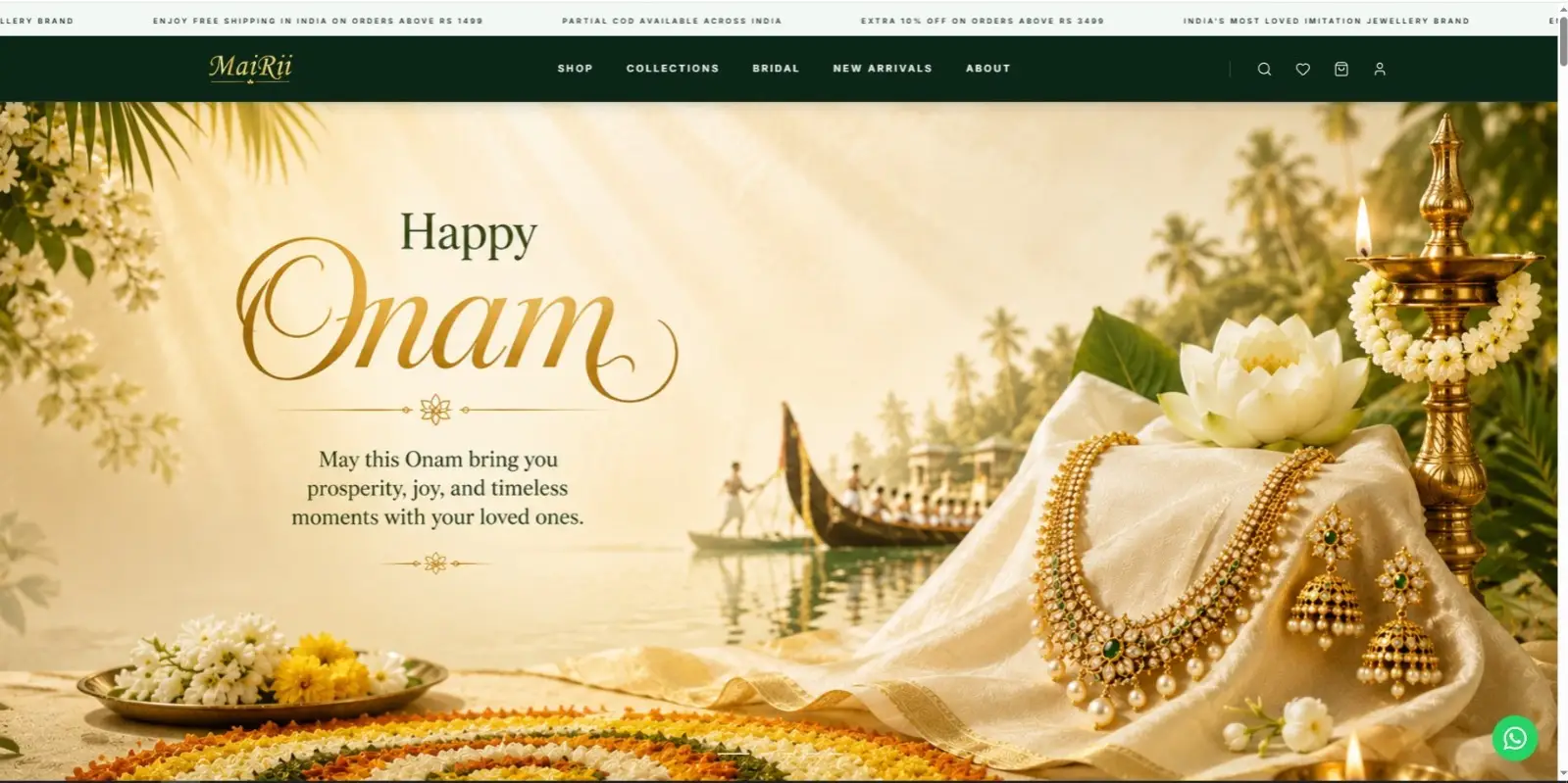 Mairii - Jewelry & Accessories Website Portfolio
